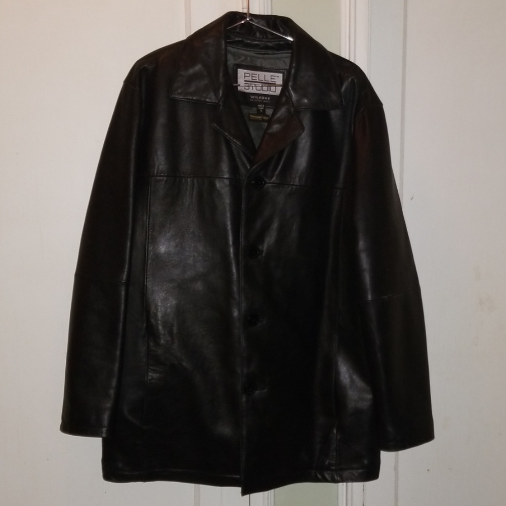 Wilsons Leather Men's Leather Coat